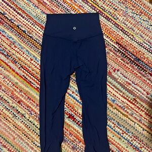 Lululemon Athletica Deep Blue Leggings